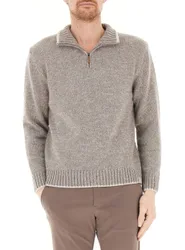Maglione lana cashmere TORTORA M