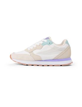 Sneakers bianche e beige con suola a contrasto COURTBAY 39