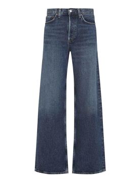 Agolde Jeans ad arco in cotone