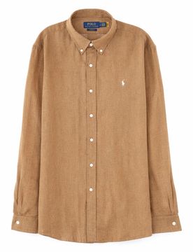 Linen Logo Shirt for Men