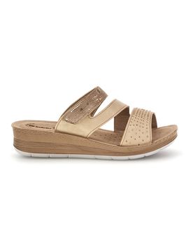 Ciabatte Sabbia con sottopiede in pelle 62 FC 35