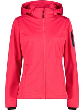 Woman jacket zip hood chaqueta softshell mujer Rosa (40)