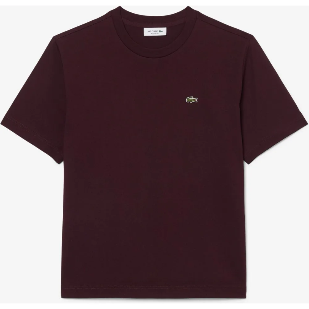 Camiseta de mujer de corte holgado 100% algodón - Lacoste - FashionsVida