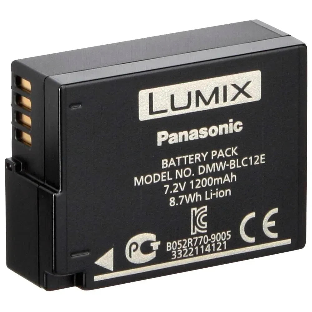 Batterie Au Lithium Dmw-blc12 1200mah 7.2v Black One Size unisex - Panasonic - FashionsVida