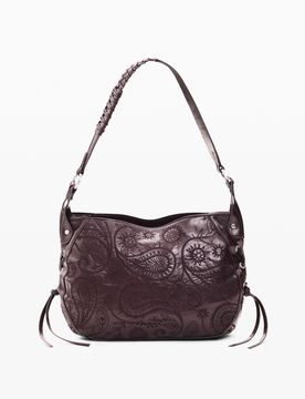 Bolso Hombro Mediano, Mujer, Poliuretano, Rojo, U