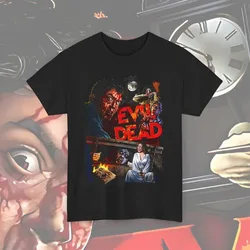 Evil Dead Graphic Tee, Unisex Horror T-Shirt, Vintage Movie Merch, Halloween Apparel, Fan Gift