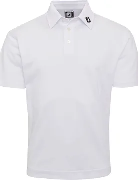 FootJoy Polo Stretch Pique, weiss s - FootJoy - FashionsVida