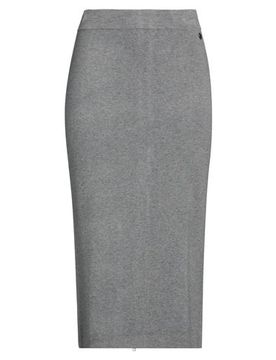 Falda midi Mujer Gris M,S,XS Mujer