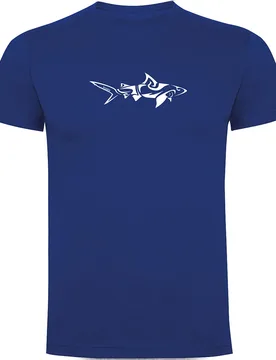 Maglietta A Maniche Corte Shark Tribal - Kruskis - FashionsVida