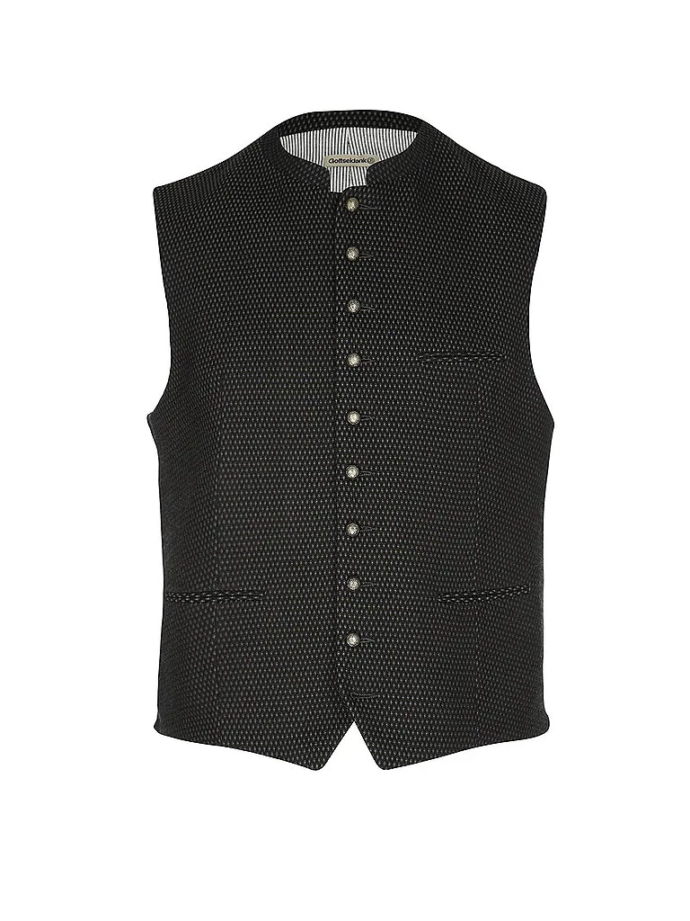 Chaleco de traje regional KONSTANTIN verde oscuro 54 - Gottseidank - FashionsVida