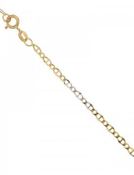 Bracciale Uomo in Oro Giallo e Bianco 803321735177