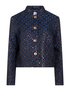 Niū Chaqueta y cazadora Mujer Azul marino M,XL Mujer