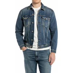 Cazadora vaquera de hombre con diseño clásico