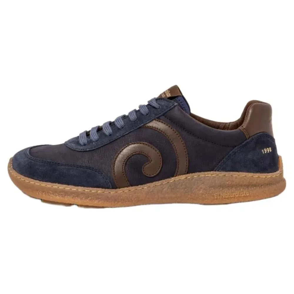 Sneaker N535 Oroel Barefoot Multi Leather Ocean EU 38 - El naturalista - FashionsVida