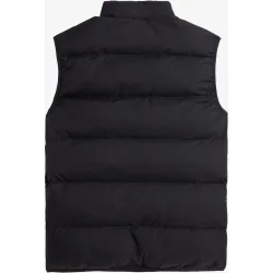 Chaleco de hombre acolchado con cremallera