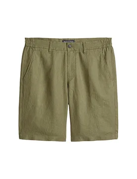 Pantalones cortos de lino oliva 36 - Marc O'Polo - FashionsVida