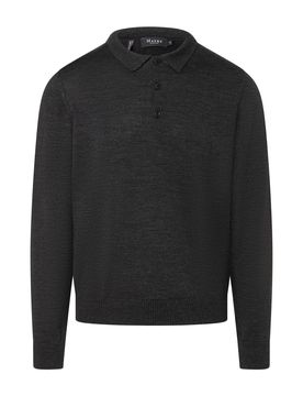 Pullover Polokragen Knopf 1/1 Arm male