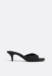 Mules mit Absatz SCHWARZ 37