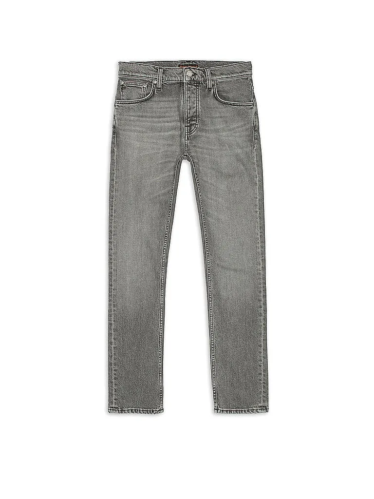 Jeans Slim Fit GRIM TIM hellgrau 32/L32 herren - Nudie Jeans - FashionsVida