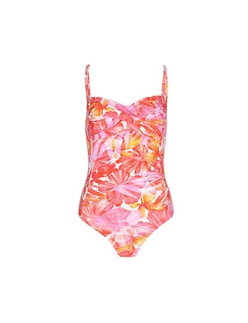 Bañador de mujer Wrapped rojo 42 - DARLING HARBOUR - FashionsVida