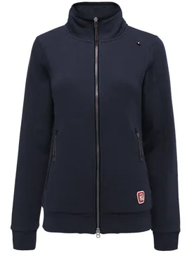 Teamwear Damen Sweatjacke THULA, darkblue 34 - Cavallo - FashionsVida