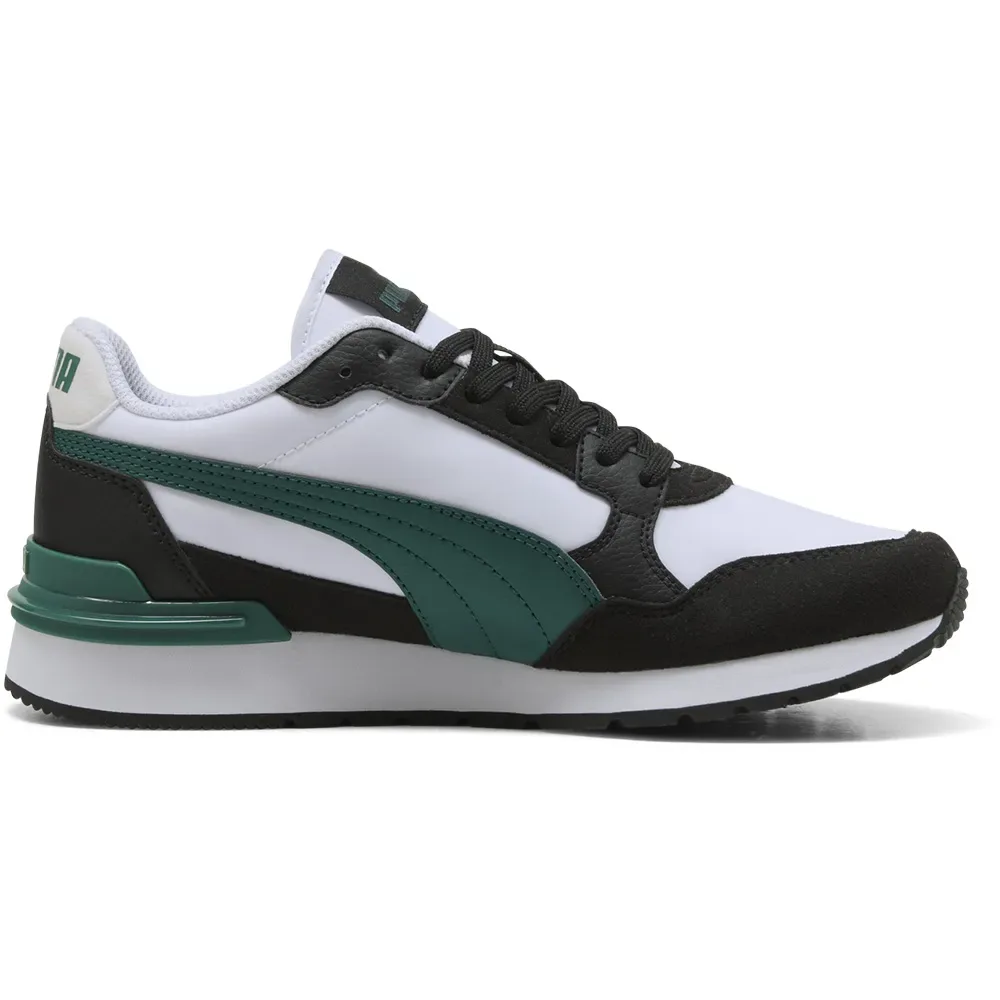 Sneaker St Runner V Nl White / Herb Garden / Black EU 23 - Puma - FashionsVida