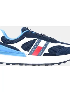 Zapatillas de hombre estilo runner en color azul y blanco de Tommy Jeans - Tommy Hilfiger - FashionsVida