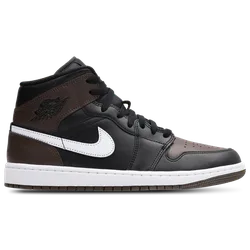 Aj1 Mid Herren Sneaker - Braun - Größe 43 - Leder, Synthetik Brown 43