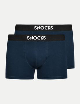 Boxershorts mit -Logo Blau M