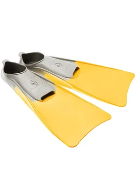 Pool Colour Long Swimming Fins Yellow EU 30-33 unisex - Mad Wave - FashionsVida