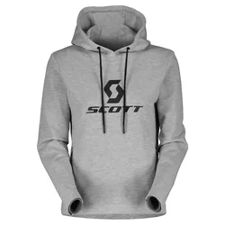 Felpa Con Cappuccio Tech Grey Melange