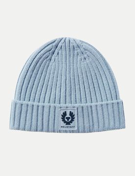 Belstaff Beanie aus Wolle Blau