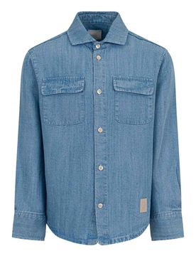 Eleventy Camicia Denim