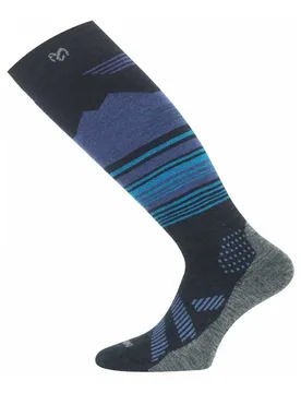 Chaussettes Longues Ssu Black / Blue EU 38-41 Homme - Lasting - FashionsVida