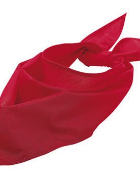 Schal Rotes Bandana-Halstuch Als Accessoire Einheitsgrösse Male