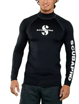 Rash Guard Manches Longues Upf 50 Rash Guard Black 2XL - Scubapro - FashionsVida
