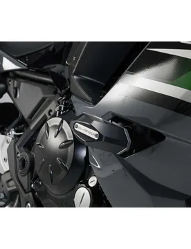 Kit Tamponi Paratelaio Nero STP.08.590.11401/B Per Kawasaki taglia uni - SW-MOTECH - FashionsVida