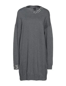 PINKO Mini-Kleid Damen Grau S Damen - PINKO - FashionsVida