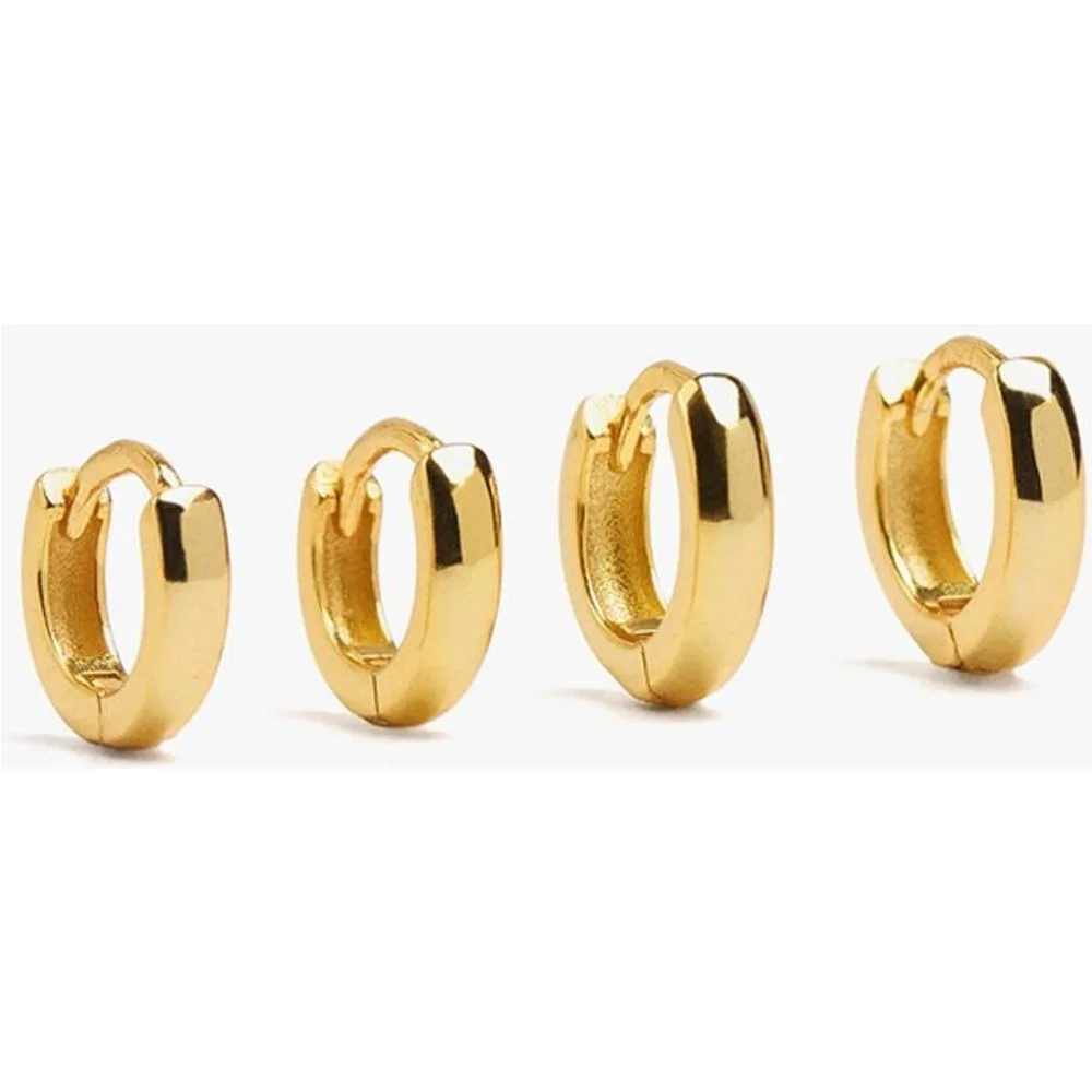 Pack de pendientes de aro de plata de ley - Parfois - FashionsVida