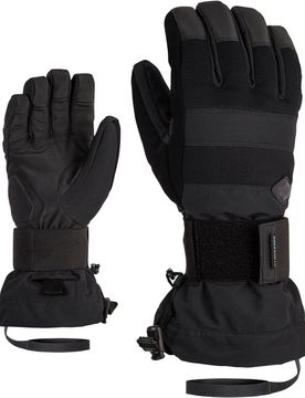 Milo Herren Fingerhandschuhe, gelb 9,5