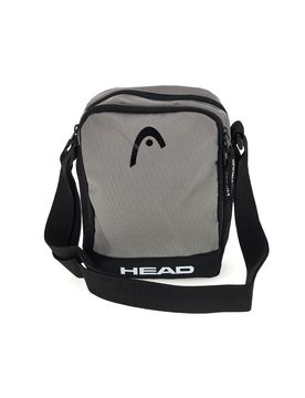 Borsello grigio e nero compatto HRP010-911