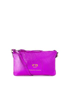 Borsa A Tracolla In Pelle Con Logo