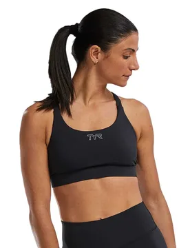 Top De Sport Joule Elite Dual Strap Black M - TYR - FashionsVida