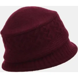 Sombrero Cloche adorno punto