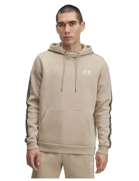 Sweat à Capuche Icon Fleece Taping Brown / White S