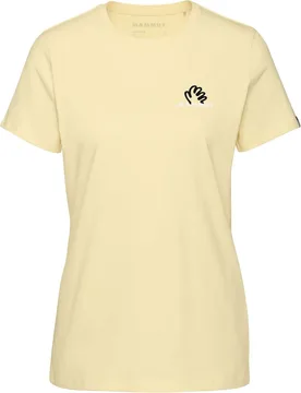 Massone Hold Damen T-Shirt, gelb S - Mammut - FashionsVida