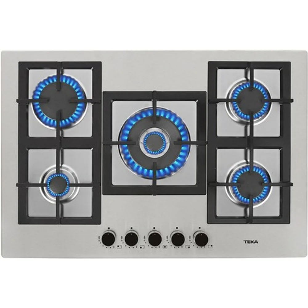 Placa gas 5 quemadores - EFX 70.1 5G AI - Teka - FashionsVida