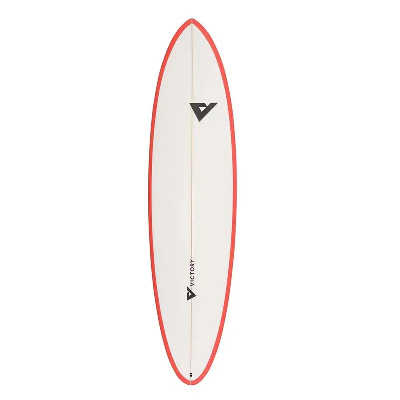 Planche De Surf Midlength Epoxy 7´ Matt Red 213 cm unisex