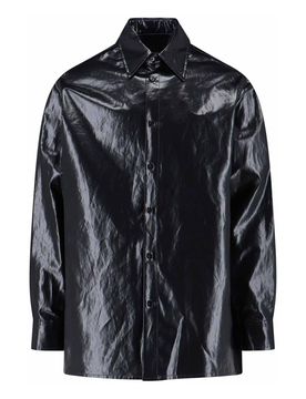 Camicia In Lino Spalmato