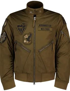 Blouson Bomber 262ab3077uct04361 Fern Green 54 - Aeronautica Militare - FashionsVida